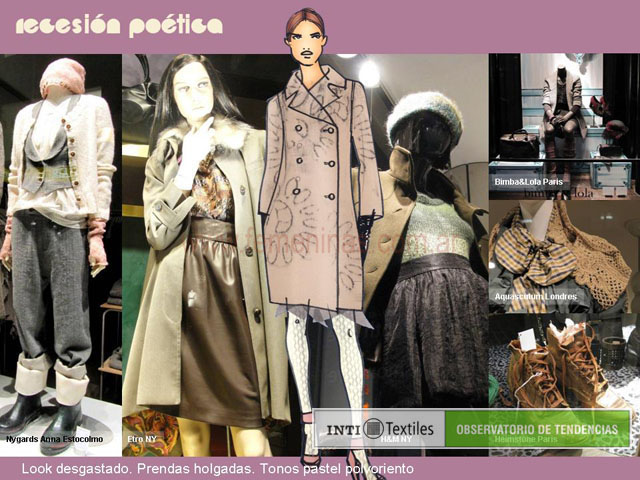 Look recesion moda mujer otoño invierno 2010
